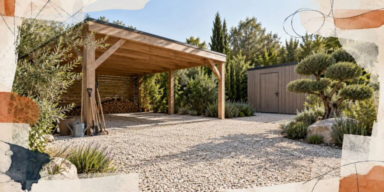 Abri de jardin et carport : à partir de quand ils comptent